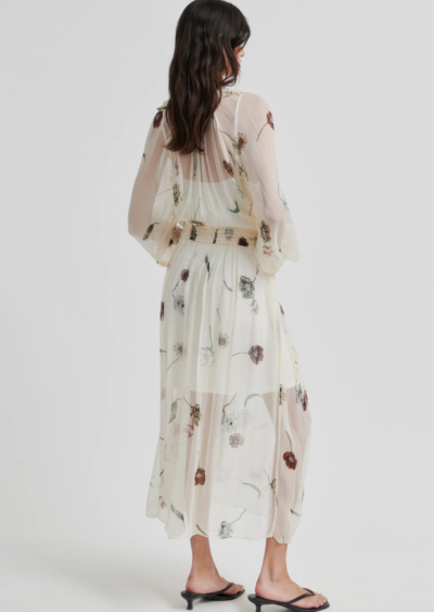 Midikleid "Florala" - Beige/Multi – Bild 3