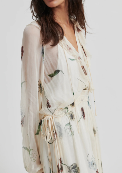 Midikleid "Florala" - Beige/Multi – Bild 4