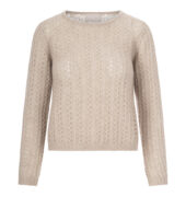 Kaschmir-Pullover – Taupe