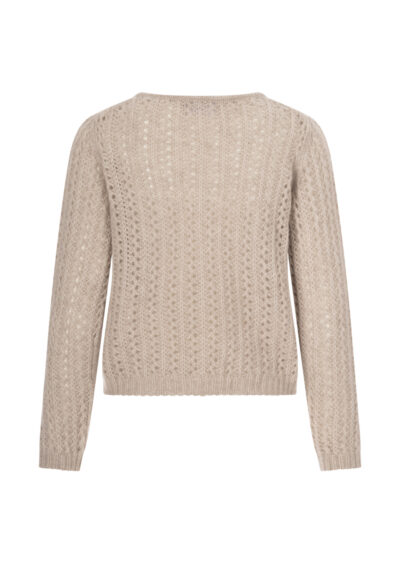 Kaschmir-Pullover – Taupe – Bild 2