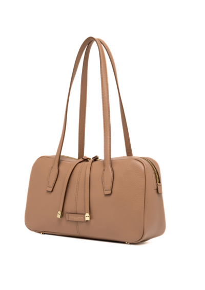 Bowling-Tasche "Aryna" - Beige – Bild 2