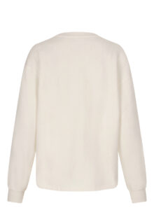 Sweater mit Pailletten-Motiv - Off-White/Metallic – Bild 2