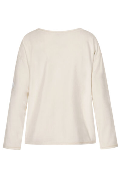 Sweatshirt mit Pailletten-Motiv – Off-White – Bild 2