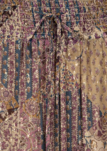 Langer Stufenrock "Pitsy" – Lila/Multi – Bild 3