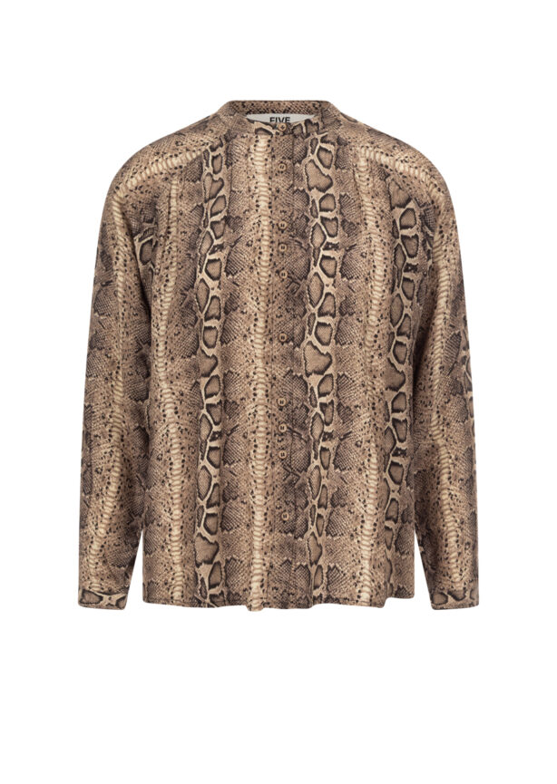 FIVE_Bluse-Schlangenmuster