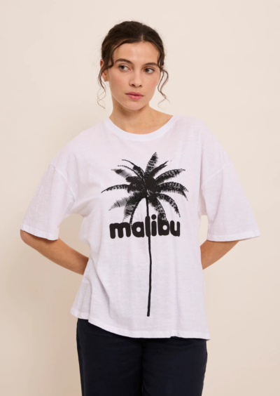 T-Shirt mit Frontmotiv - Weiß – Bild 4
