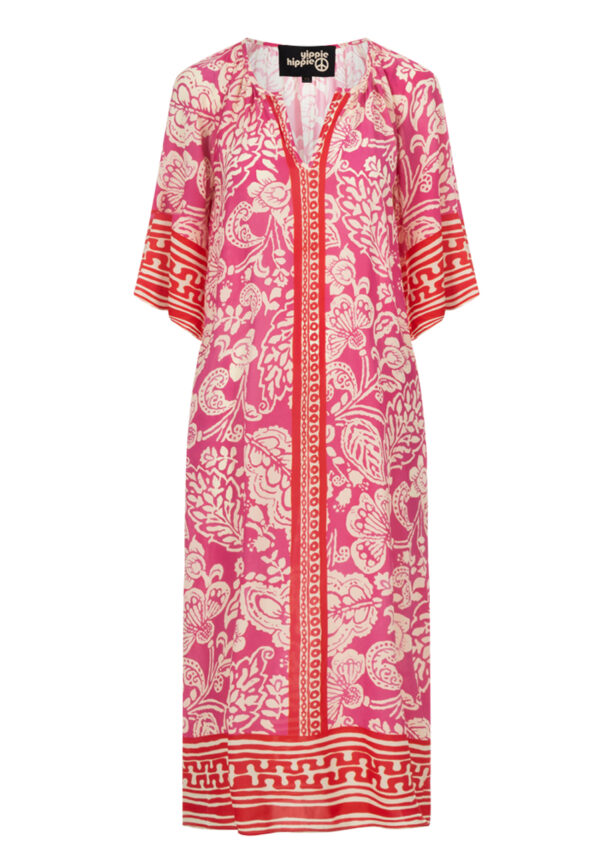 Yippie Hippie-Kleid-Tunika-Print