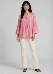 Flared-Jeans „Tropea“ – Ecru – Bild 4