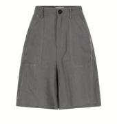 Leinen-Shorts "Adorni" - Grau