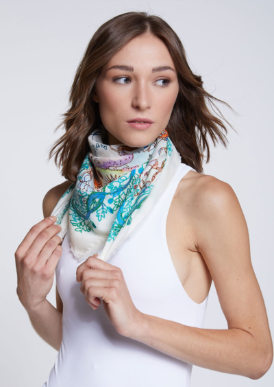 Kleines Tuch "Little Summer" - Multi – Bild 2