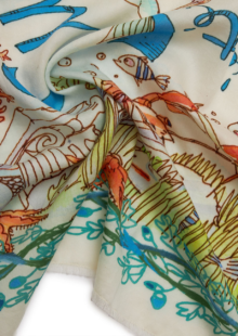 Kleines Tuch "Little Summer" - Multi – Bild 5