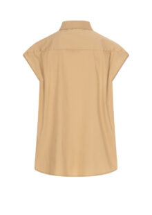 Ärmellose Bluse "Lottie" - Sand – Bild 2