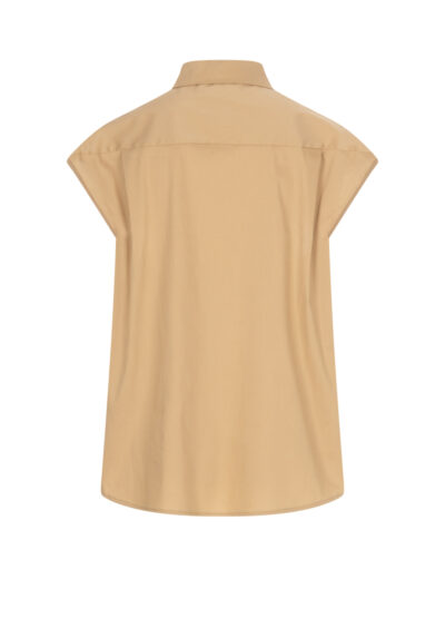 Ärmellose Bluse "Lottie" - Sand – Bild 2