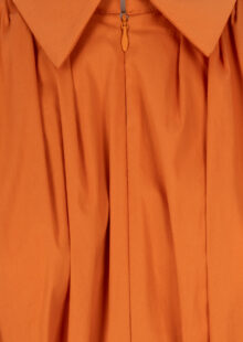 Langes Kleid - Orange – Bild 3