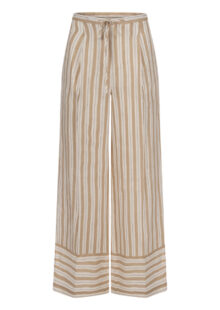 semicouture-hose-beige-weiß-streifen