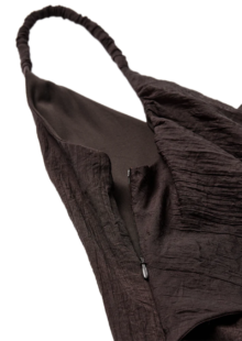 Midikleid "Joan" - Braun – Bild 4