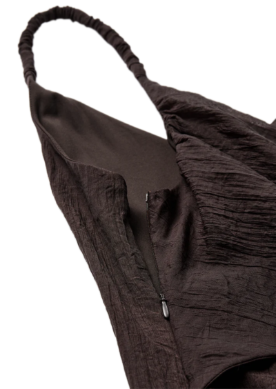 Midikleid "Joan" - Braun – Bild 4