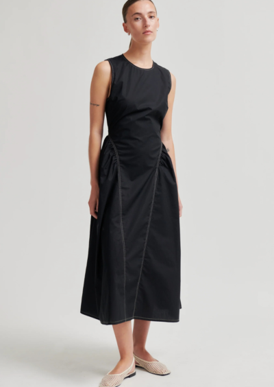 Kleid "Larkini" aus Bio-Baumwolle - Schwarz – Bild 2