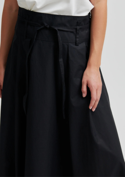 Rock "Larkini" aus Bio-Baumwolle - Schwarz – Bild 4