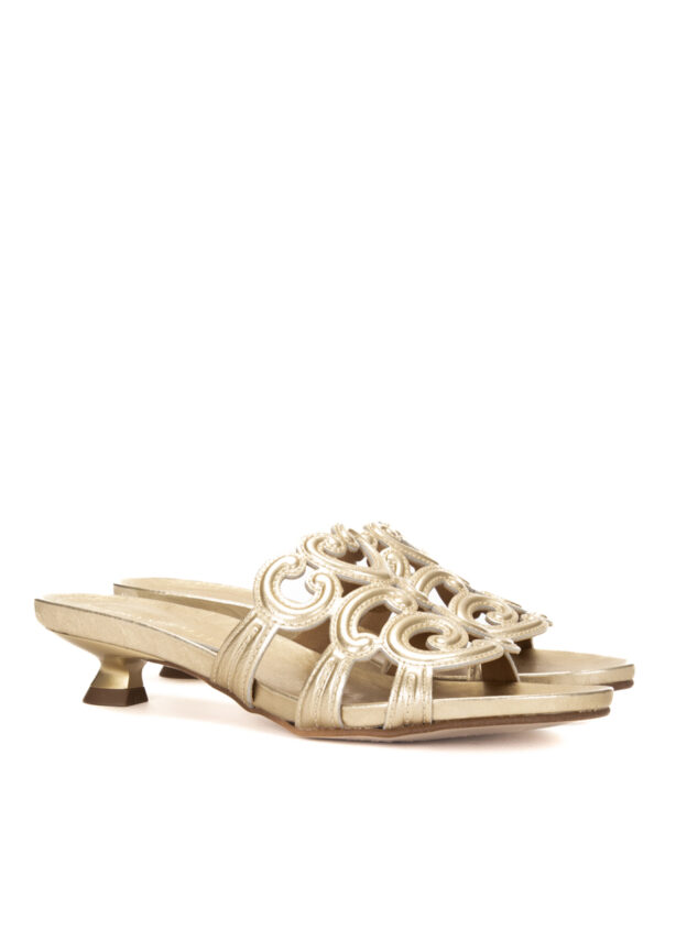 pedro-miralles-sandalen-gold-metallic