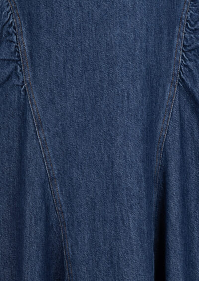 Denim-Kleid „Lukana“  – Blau – Bild 3