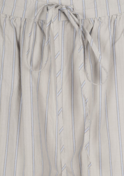 Hose "Sarisa" aus Baumwolle - Blassblau – Bild 3