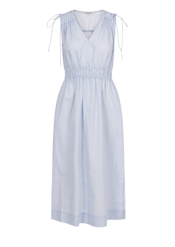 second-female-kleid-ballia-hellblau-streifen
