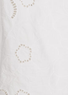 Bluse "Avrille" mit Broderie Anglaise - Weiß – Bild 3