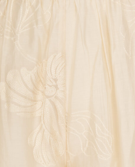Bestickte Bluse "Vira" - Off-White – Bild 5
