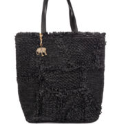 Bast-Tasche - Schwarz