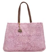 Bast-Tasche - Rosa