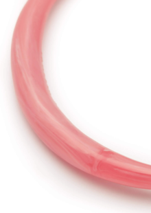Armreif "Thin Loop Bangle" - Rosa – Bild 3