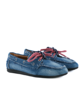 Mokassins "Nahua" - dunkles Denim