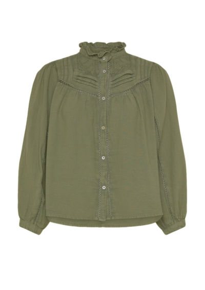 Bluse "Gilda" - Khaki – Bild 3