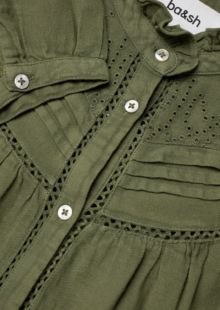 Bluse "Gilda" - Khaki – Bild 4