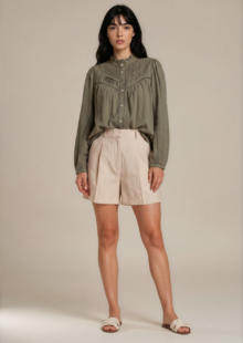 Bluse "Gilda" - Khaki