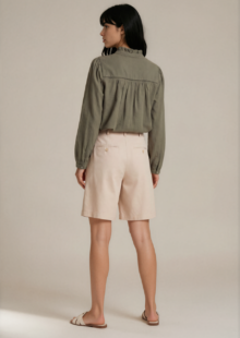 Bluse "Gilda" - Khaki – Bild 2