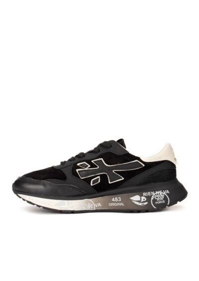 Sneakers „Lauryn“ – Schwarz/Weiß – Bild 3