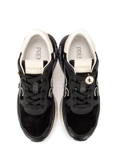 Sneakers „Lauryn“ – Schwarz/Weiß – Bild 6