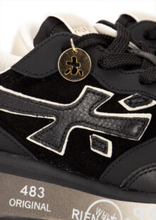 Sneakers „Lauryn“ – Schwarz/Weiß – Bild 4