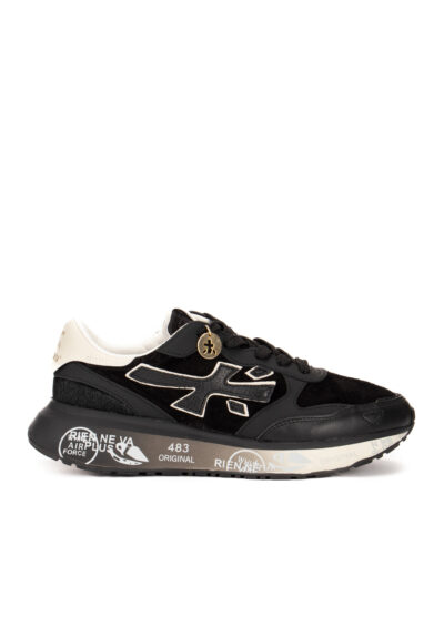 Sneakers „Lauryn“ – Schwarz/Weiß – Bild 2