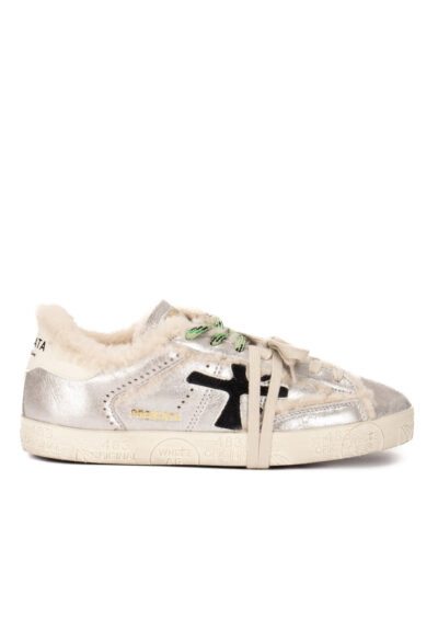 Sneakers „Steven D“ – Silber – Bild 2