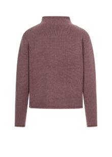 Pullover aus Wolle und Kaschmir - Mauve – Bild 2