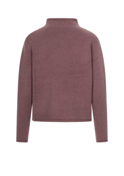 Pullover aus Wolle und Kaschmir - Mauve – Bild 2