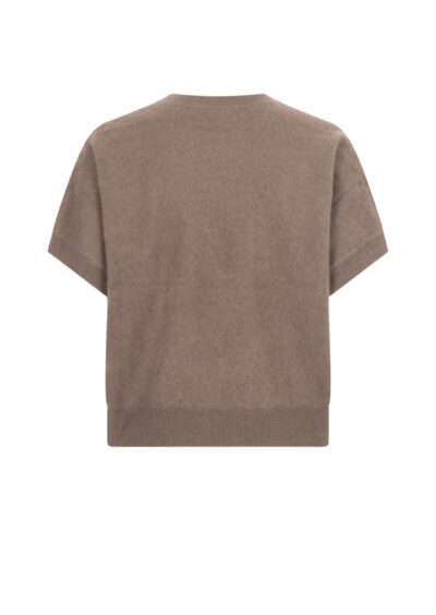 Pullover aus Wolle und Kaschmir - Taupe – Bild 2