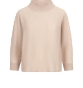 Feinstrick-Pullover aus Wolle und Kaschmir - Beige