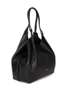 Leder-Tasche "Dua" - Schwarz – Bild 2