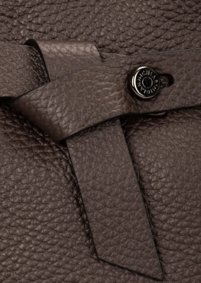 Leder-Tasche "Miranda" - Dunkelbraun – Bild 3