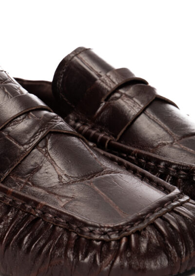 Penny-Loafer – Dunkelbraun – Bild 3