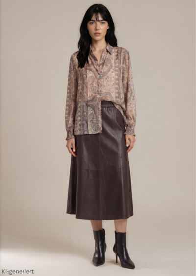 Bluse aus Viskose "Cleo" - Multi – Bild 4
